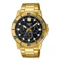 CASIO MTPVD300G1EUD pánske analógové quartz hodinky 45 mm nerezová oceľ zlatý tón