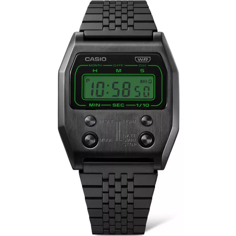 CASIO dámske A1100B-1EF digitálne hodinky nerezová oceľ 35mm