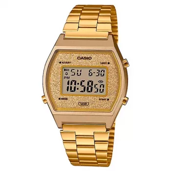 CASIO dámske digitálne hodinky B640WGG-9DF ružové zlato nerez