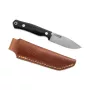 Casström No.8 SFK nôž s pevnou čepeľou Bushcraft, čierny Micarta rukoväť, oceľ 14C28N