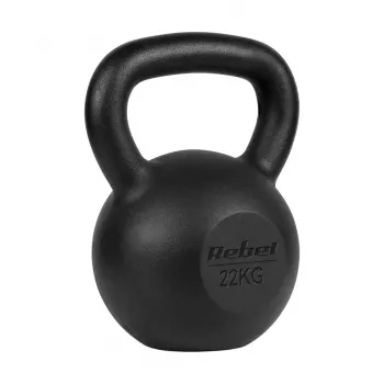 Liatinová kettlebell 22kg, REBEL ACTIVE