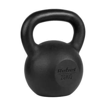 Liatinová kettlebell 28kg, REBEL ACTIVE