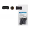 CAT6a outdoorová spojka IP68 RJ45 konektor samica na samicu tienený ethernetový spoj
