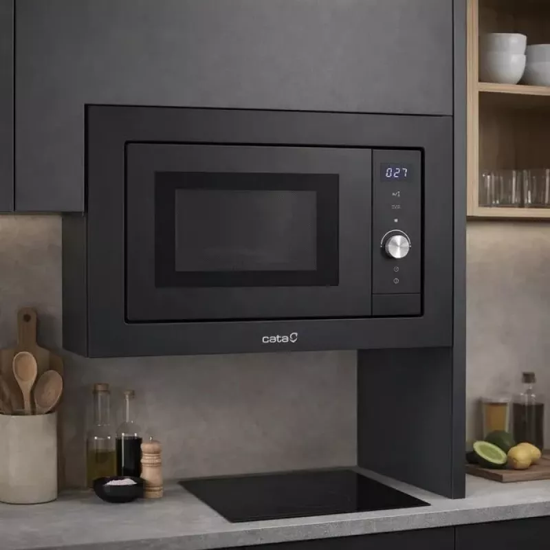 CATA MC 20 D B vstavaná mikrovlnná rúra 20L 700W gril čierna