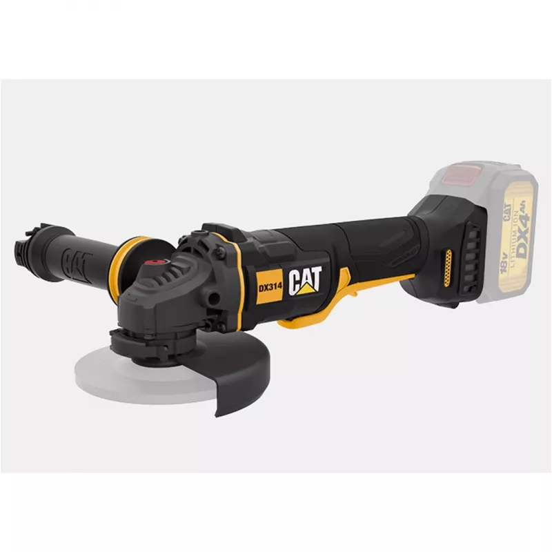 CATERPILLAR akumulátorová uhlová brúska DX314B bez batérie 18V 125mm bezkartáčová