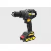 CATERPILLAR DX12 18V bezuhlíkový akumulátorový vŕtací skrutkovač set 2x2,0Ah Li-Ion