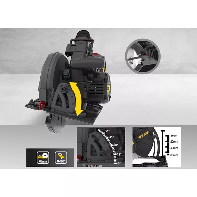Caterpillar DX53B akumulátorová kotúčová píla (iba náradie) 18V 165mm