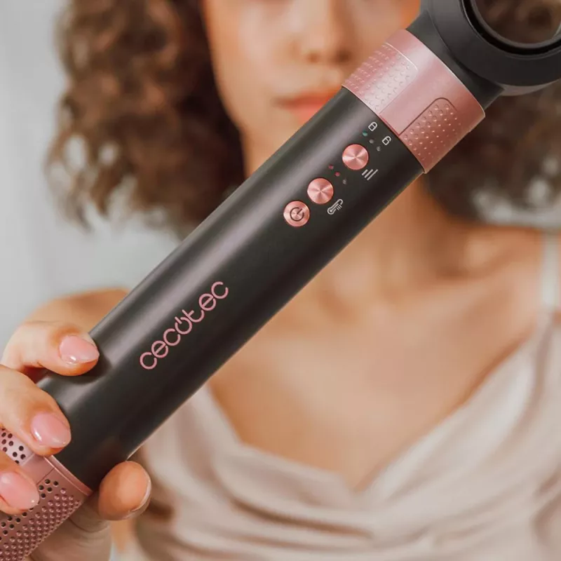 Cecotec Bamba CeramicCare 14-in-1 AirGlam Hot Air multi-styler čierna