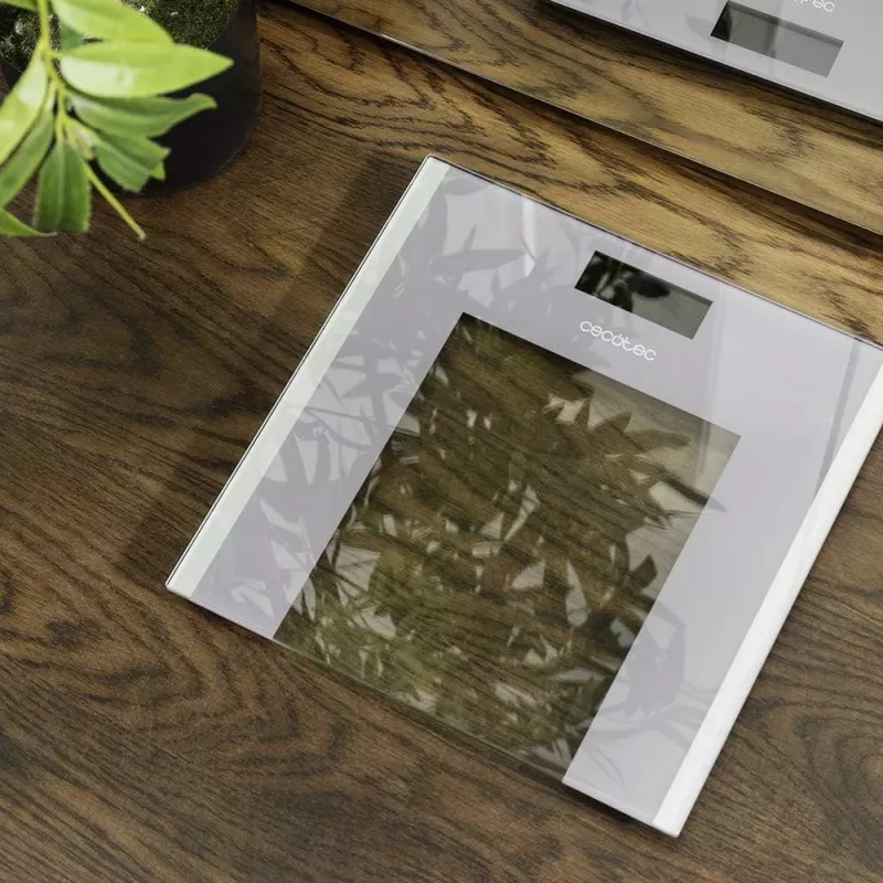 Cecotec osobná váha Surface Precision Healthy maximálna hmotnosť 180 sivá/transparentná