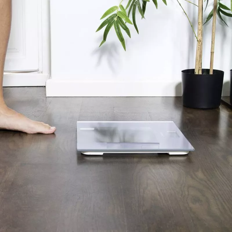 Cecotec osobná váha Surface Precision Healthy maximálna hmotnosť 180 sivá/transparentná