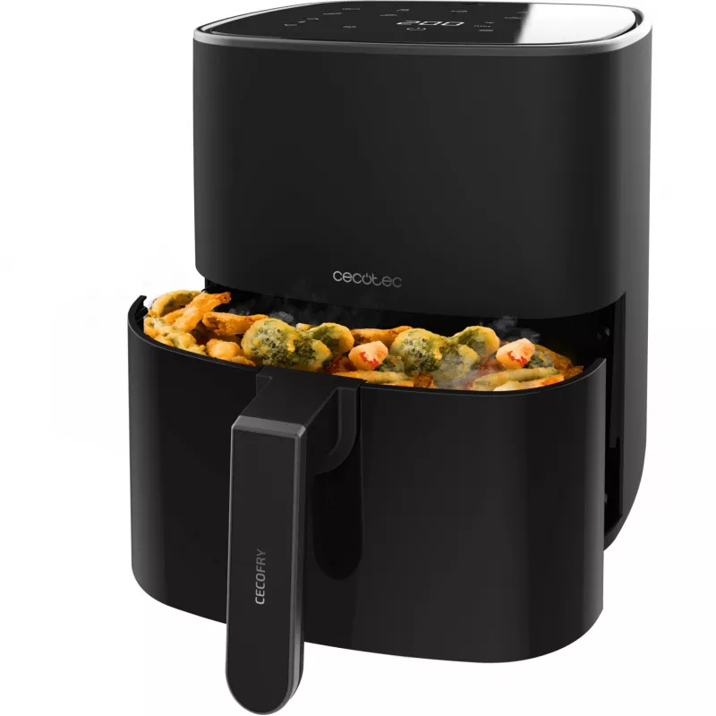 CECOTEC Cecofry Fantastik 5500 teplovzdušná fritéza, 5,5L, 1500W, čierna