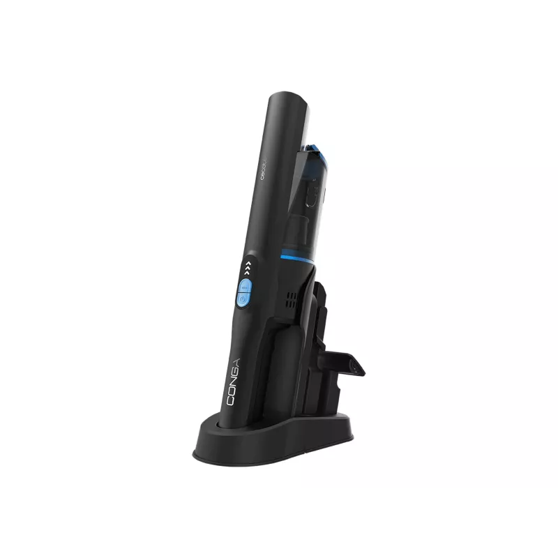 Cecotec Conga Rockstar Micro+ Animal akumulátorový ručný vysávač, 200 W, 16,8 V, 40 min výdrž, čierna