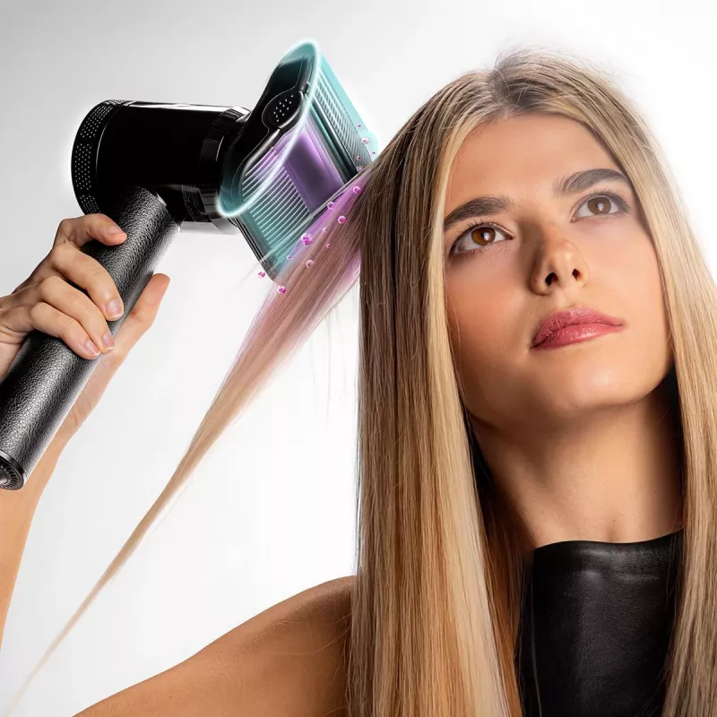 Cecotec sušič vlasov DryGlam Waves i-Sensor Pro 1600 W čierny difúzor