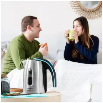 Cecotec rýchlovarná kanvica ThermoSense 220 Steel elektrická 1630 W 1,2 l nerez 360° otočná základňa