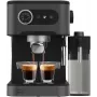 Cecotec Power Espresso 20 Pro Latte kávovar, 20 bar tlak pumpy, integrovaný naparovač mlieka, poloautomatický, čierna, 1350 W