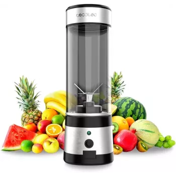 Cecotec Smoothie Blender WanderlustMix USB prenosný 126 W 0,4 L drvič ľadu inox