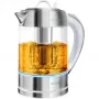 CECOTEC ThermoSense 370 Clear rýchlovarná kanvica (nerez/transparentná, 2200 W, 1,7 L)