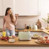 Cecotec hriankovač Toast&Taste 800 Vintage 850 W 2 štrbiny nerez svetlozelený