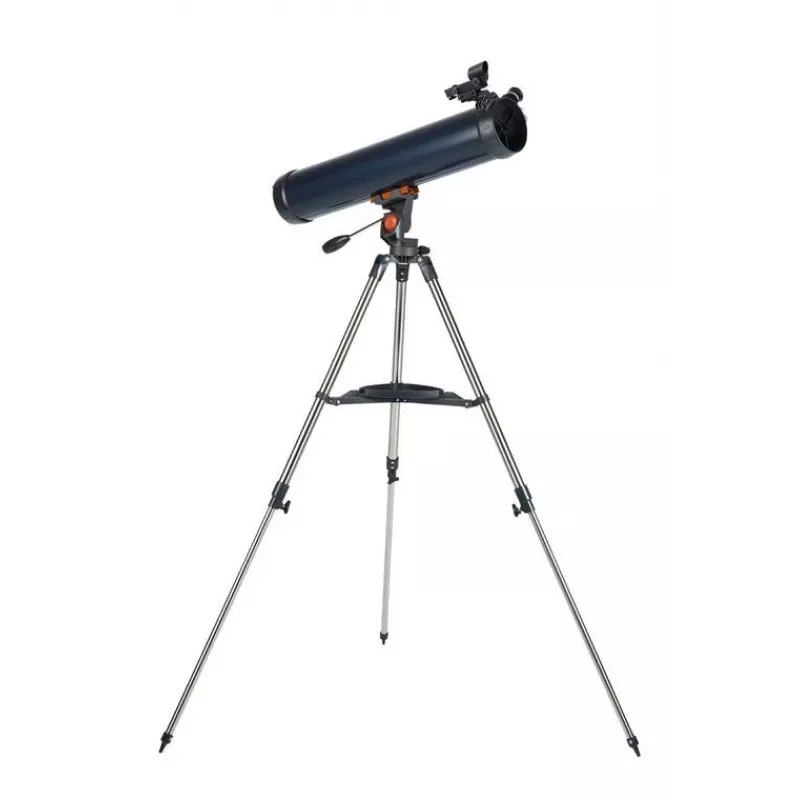 Celestron LT 76AZ zrkadlový teleskop 35-násobné zväčšenie čierna/modrá