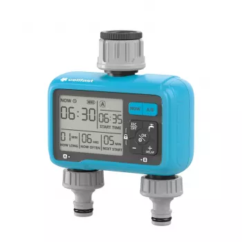 CELLFAST CHRONOS 2-sekciový elektronický zavlažovací programátor / CELLPRO