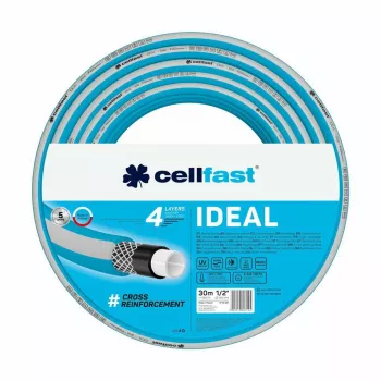 CELLFAST IDEAL 1/2 palca 50m záhradná hadica - 3-vrstvové PVC, 25 bar tlak pri prasknutí, UV a odolná proti riasam