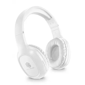 Cellularline Music & Sound Bluetooth slúchadlá BASIC biele - on-ear slúchadlá s mikrofónom