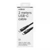 CELLY USB-C na USB-C kábel 100W Power Delivery