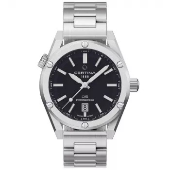 CERTINA DS Action Diver Automatic 43mm čierny ciferník NATO remienok C041407190510