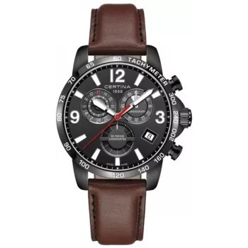 CERTINA DS Action Diver Automatic pánske hodinky 42mm ružové zlato PVD hnedý kožený remienok C034654360570