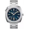 CERTINA DS Action Diver pánske automatické hodinky 43mm modrý ciferník milánsky sieťkovaný náramok z nehrdzavejúcej ocele C041407190410