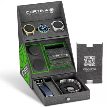 CERTINA DS Action Diver Automatic pánske hodinky 43mm modrý ciferník nehrdzavejúca oceľ milánsky remienok C041407190410