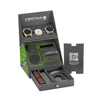 CERTINA DS Action Diver pánske automatické hodinky 43 mm strieborný ciferník sivý NATO remienok C041407190310
