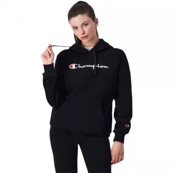 Champion Hooded dámska mikina s kapucňou čierna 117529 KK001 XL