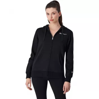 Champion Legacy mikina s kapucňou na zips čierna 117531 KK001 S