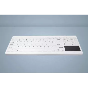 CHERRY Active Key MedicalKey AK-C7412 káblová USB klávesnica nemecké QWERTZ rozloženie biela dezinfikovateľná IP68