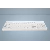 CHERRY Contour Active Key QuickClean AK-C7012 káblová klávesnica, čierna, QWERTY, USB, CHERRY SX Scissor Technology, 105 klávesov, slim dizajn, dezinfikovateľný povrch