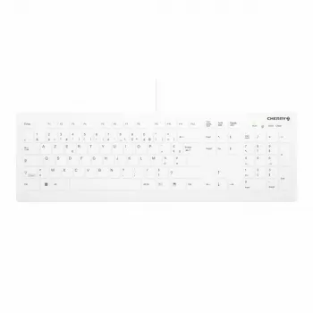 Cherry Contour Active Key QuickClean AK-C8112 medicínska USB klávesnica - biela