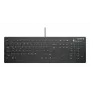 CHERRY Contour Design Active Key AK-C8112 Full-Size káblová USB klávesnica, Scissor Switch, QWERTZ rozloženie, čierna