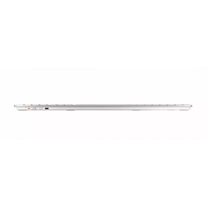 CHERRY DW 9100 SLIM bezdrôtová súprava klávesnice a myši, QWERTZ, strieborná/biela