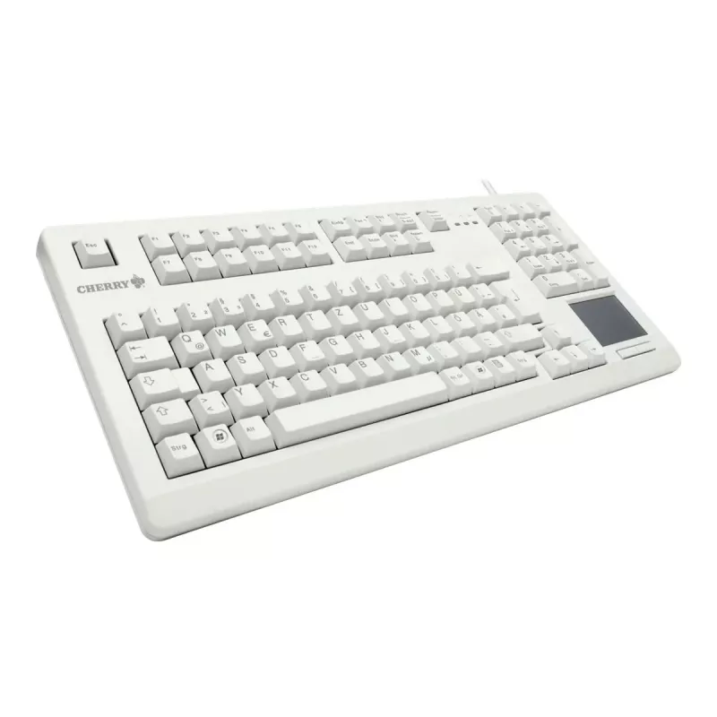 CHERRY G80-11900LUMES-0 TouchBoard kompaktná klávesnica s integrovaným touchpadom, USB, čierna