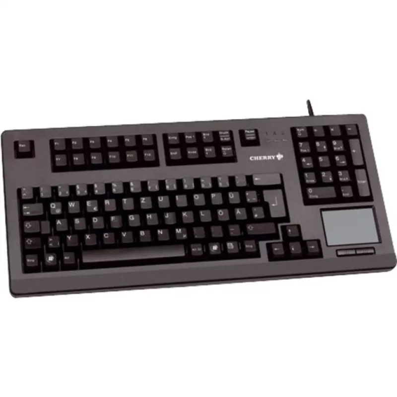 CHERRY MX11900 TouchBoard kompaktná mechanická klávesnica s trackballom, USB, US QWERTY, čierna