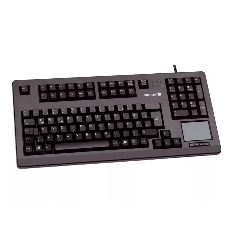 CHERRY MX11900 TouchBoard kompaktná mechanická klávesnica s trackballom, USB, US QWERTY, čierna
