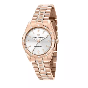 CHIARA FERRAGNI dámske hodinky Eyelike analógové quartz R1953100506 - 34 mm strieborná nerezová oceľ Milanese Mesh