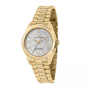 Chiara Ferragni dámske hodinky R1953100512 32 mm ružovozlatý ciferník strieborný milánsky remienok