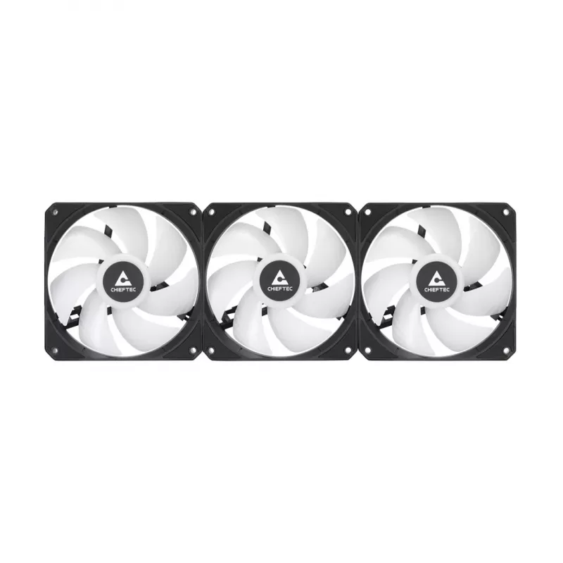 Chieftec Iceberg PRO 360 RGB all-in-one kvapalinový CPU chladič s VRM ventilátorom - 360 mm radiátor, ARGB PWM ventilátory, medená studená doska, podporuje Intel LGA 1700/1200/115x/2066/2011 & AMD AM5/AM4/AM3+/AM3/AM2+/AM2/FM2+/FM2/FM1, čierny