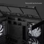 Chieftec Vista Max GX-30B-OP Mid Tower ATX skriňa so 4x ARGB ventilátormi a temperovaným sklom, čierna