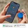 Chipolo POP – Bluetooth tracker s vymeniteľnou batériou pre iOS & Android, balenie 4 ks - čierna, biela, červená, modrá