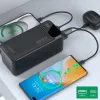 CHOETECH B732 power banka 50000 mAh 22.5W PD & QC - čierna