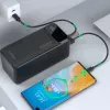 CHOETECH B732 power banka 50000 mAh 22.5W PD & QC - čierna