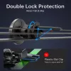 CHOETECH T204-F magnetický držiak do auta s 15W bezdrôtovým nabíjaním - čierny